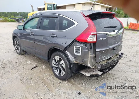 2016 Honda Cr-V Touring из США, поврежденный, VIN 5J6RM3H92GL014002